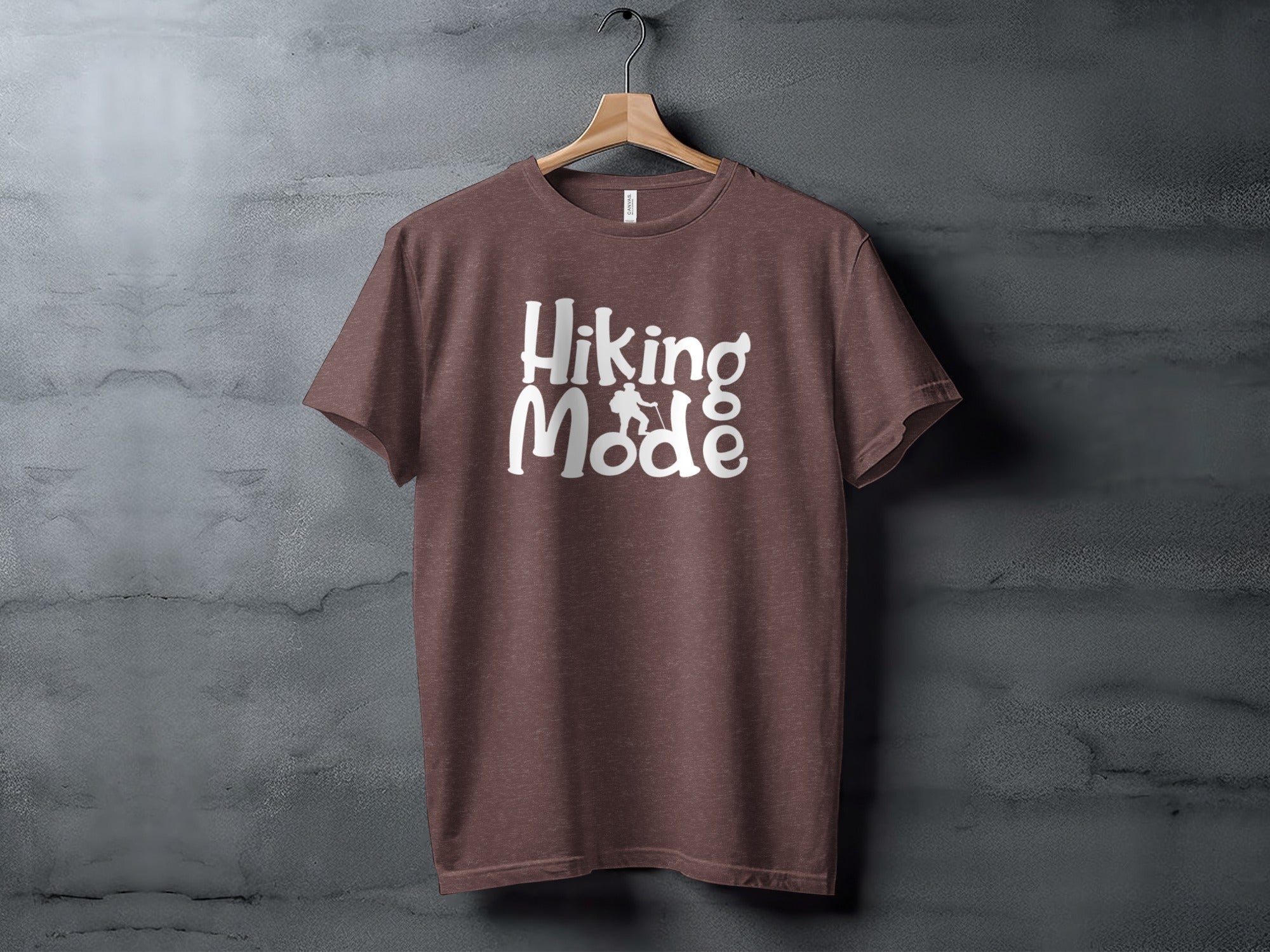 Hiking Mode Funny Outdoor Adventure Hiker Nature T-Shirt