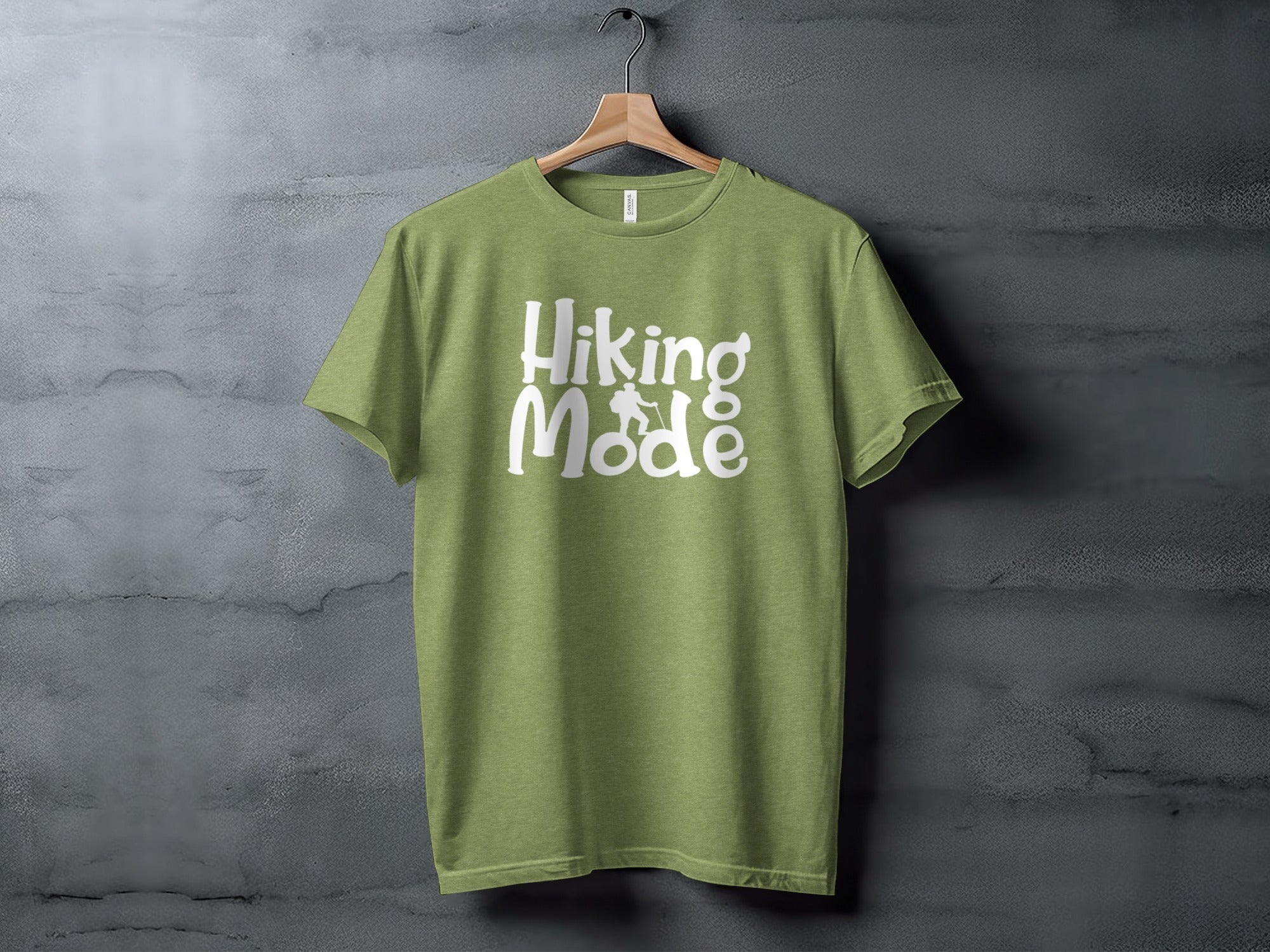 Hiking Mode Funny Outdoor Adventure Hiker Nature T-Shirt