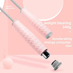 Adjustable Sport Jump Rope Skip Speed Weighted Jump Ropes With Weight Block Cable Fitness Training Anti-Slip Handle Jump Rope For Fitness Workout Adjustable Skipping Rope For Exercise Boxing
