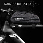 Bicycle Bag Rainproof Road Bike Bag 1.2L Large Capactity Cycling Seat Post Rear Bag For Bicycle Accessories Bike Bag Bicycle Under Seat Pouch Cycling Wedge Pack For Mountain Road Cycling Accessories Storage