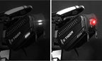 Bicycle Bag Rainproof Road Bike Bag 1.2L Large Capactity Cycling Seat Post Rear Bag For Bicycle Accessories Bike Bag Bicycle Under Seat Pouch Cycling Wedge Pack For Mountain Road Cycling Accessories Storage
