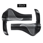 Bicycle Handlebar Grips Cycling Bicycle Accessories Non-Slip Bicycle Handlebar Grips Bike Handle Ergonomic Shockproof Bicycle Handle Grip With Adjustable Aluminum Lock For Mountain Bike