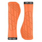 Bicycle Handlebar Grips Cycling Bicycle Accessories Non-Slip Bicycle Handlebar Grips Bike Handle Ergonomic Shockproof Bicycle Handle Grip With Adjustable Aluminum Lock For Mountain Bike