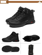 Camouflage Hiking Strong Breathable Non-slip Shoes Outdoor Men's Sports Shoes Waterproof Air Circulation Insole Ankle Support Non-Slip Lightweight For Outdoor Trekking Walking Shoes