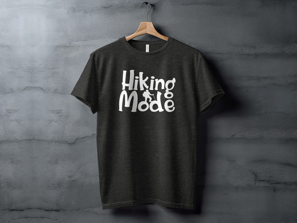 Hiking Mode Funny Outdoor Adventure Hiker Nature T-Shirt