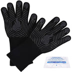 BBQ Gloves 1472°F Heat Resistant Fireproof Oven Mitts