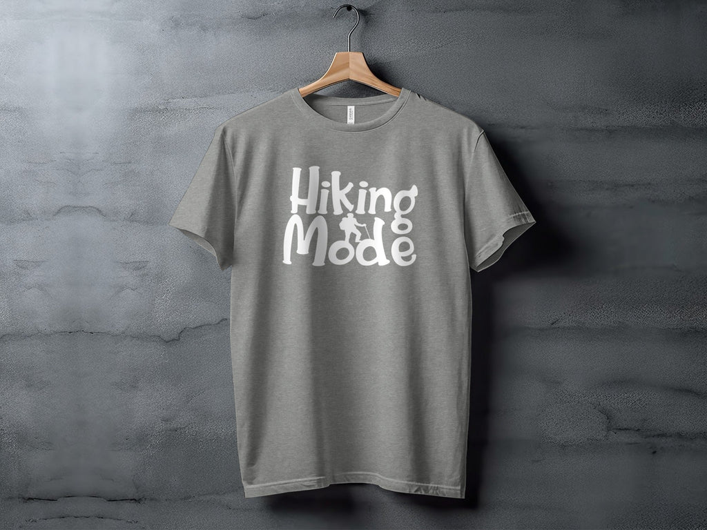 Hiking Mode Funny Outdoor Adventure Hiker Nature T-Shirt