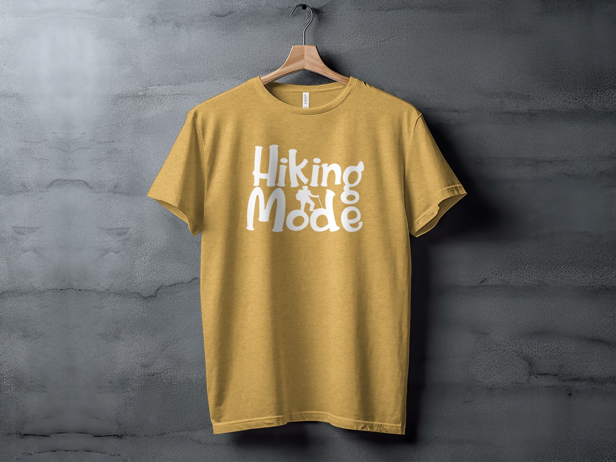 Hiking Mode Funny Outdoor Adventure Hiker Nature T-Shirt