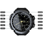 Modern Sport Smart Watch Professional 5ATM Waterproof Bluetooth Call Reminder Digital Smart Watch For ios and Android Sistems