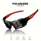 Fashion Sports Polarized Sunglasses | Round Frame UV Protection Eyewear for Men and Women