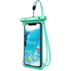 Full Display Waterproof Case for Phone Transparent Snow Underwater Swim Pouch Mobile Covers Design Waterproof Case For Swimming Compatible For iPhone Lightweight Smartphone Case