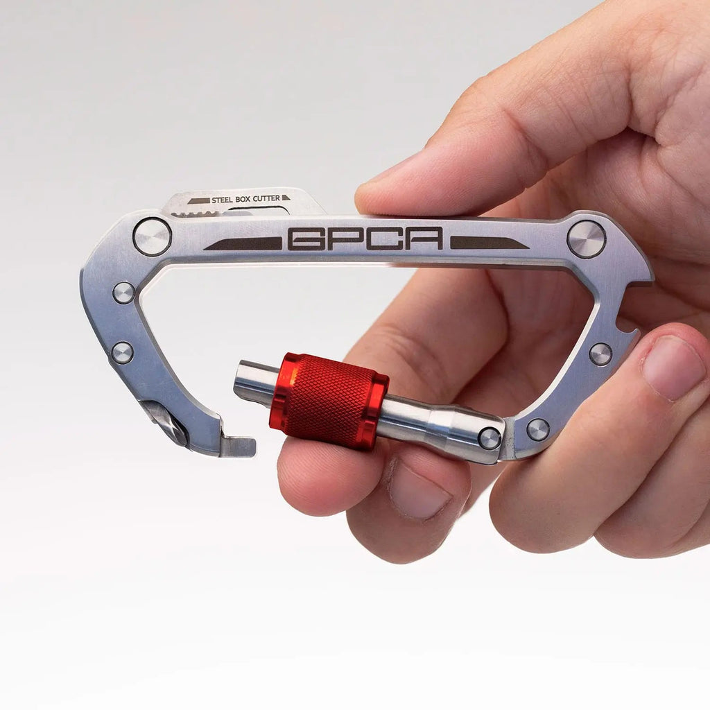 GPCA Carabiner PRO — EDC Multi-Tool Clip