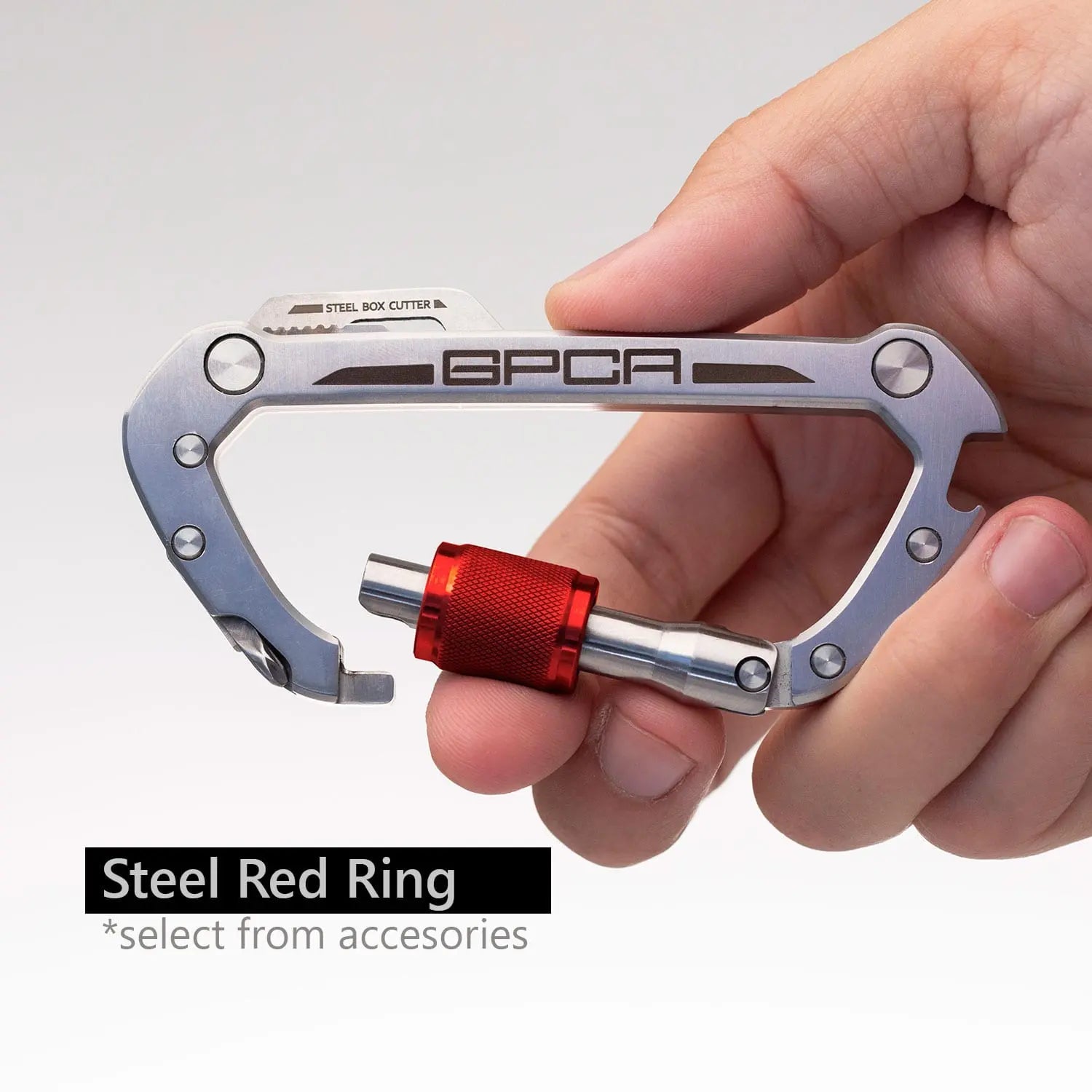 GPCA Carabiner PRO — EDC Multi-Tool Clip