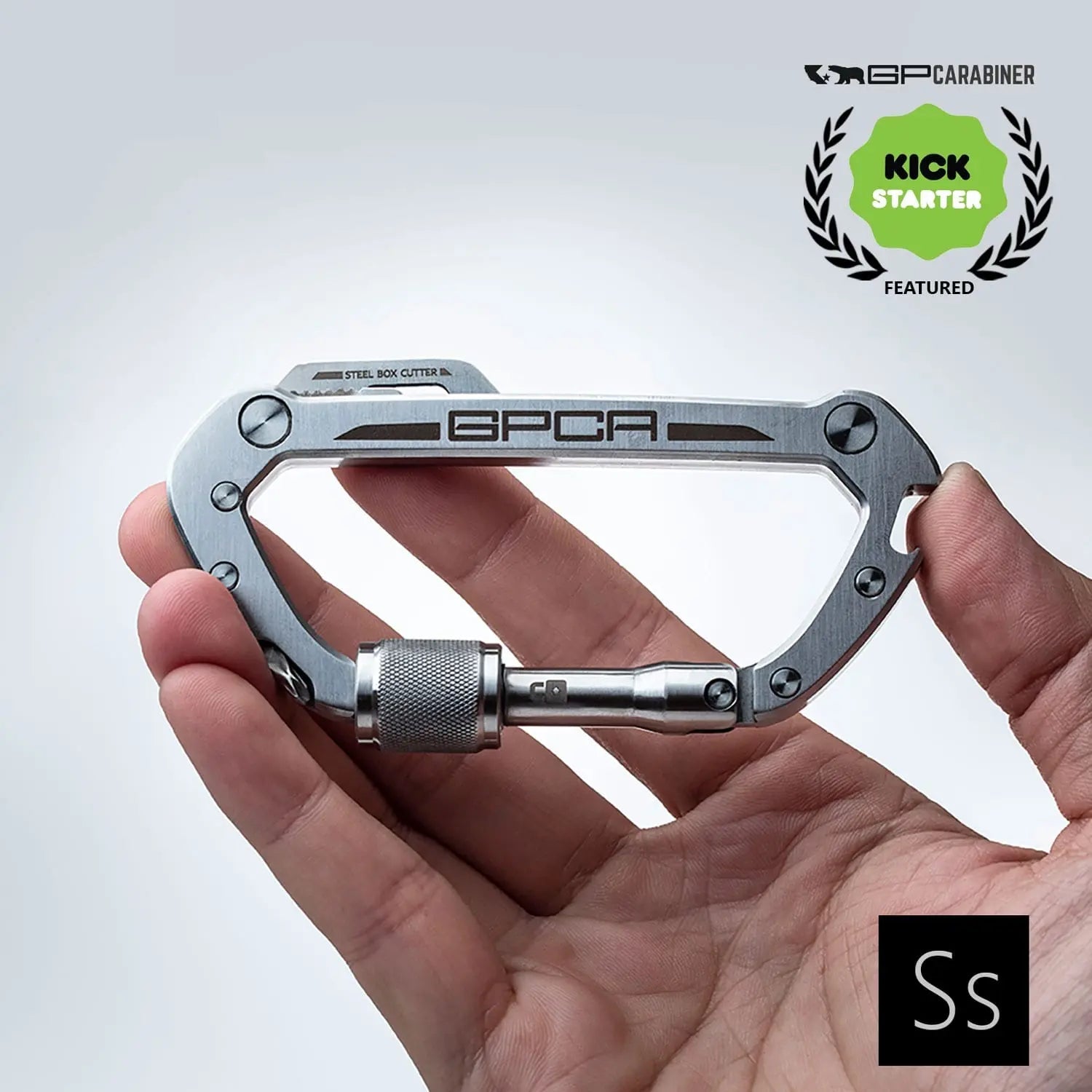 GPCA Carabiner PRO — EDC Multi-Tool Clip