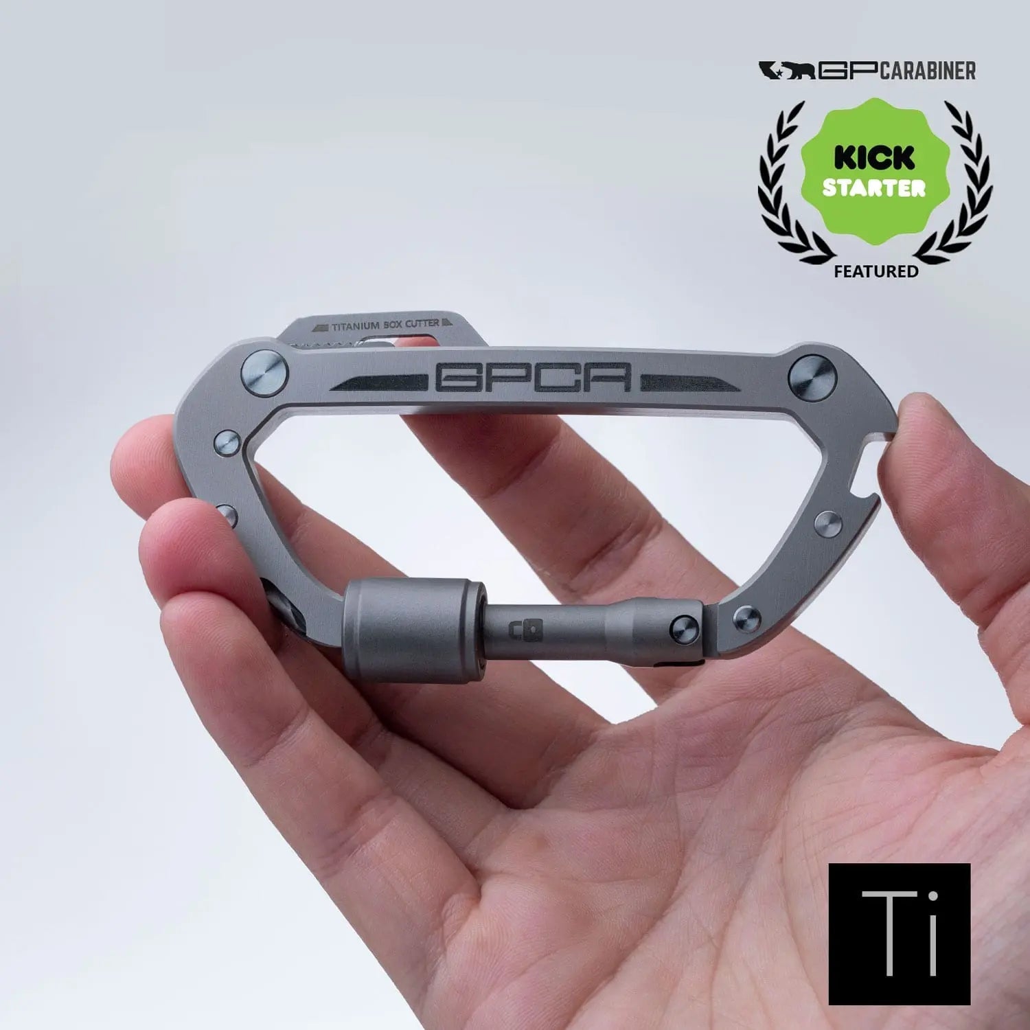 GPCA Carabiner PRO — EDC Multi-Tool Clip