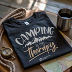 Camping Is My Therapy Unisex T-Shirt