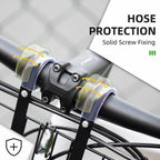 Folding Steel Mesh Bicycle Basket