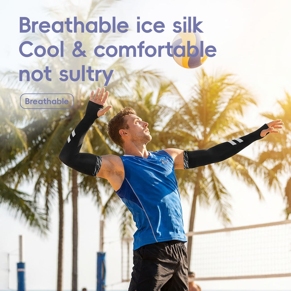 Ice Silk Cycling Arm Sleeves