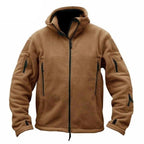 Tactical Jacket Combat Jacket Outdoor Sports Hiking Men's Lightweight Soft Jacket Warm Multi-Pockets Outdoor Hooded Jacket Adventure Jacket For Hiking Training