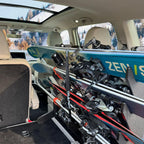 The TRAPSKI Tower with Security Strap | Internal Ski Mobile Rack | SUVs, Vans, Crossovers, Hatchbacks | Third Row SUVS
