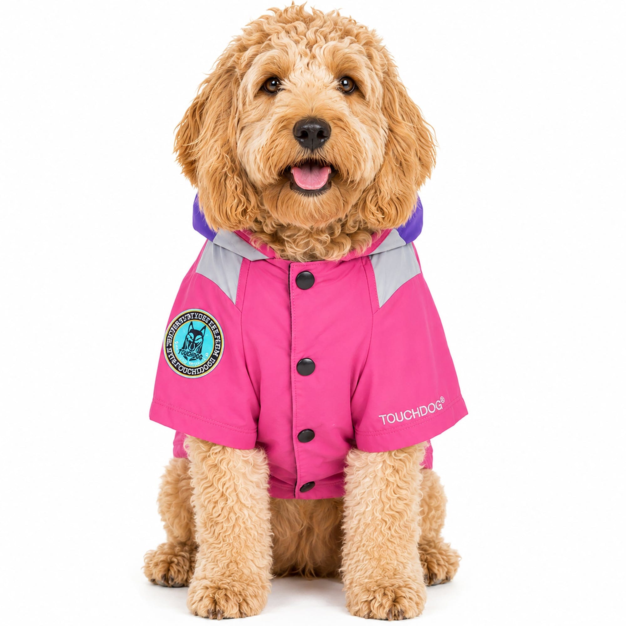 Touchdog ® 'Mount Pinnacle' Insulated Performance Retro Ski Dog Jacket