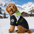 Touchdog ® 'Mount Pinnacle' Insulated Performance Retro Ski Dog Jacket
