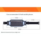 Trendy Slim Running Belt Fanny Pack Fitness Workout Exercise Waist Bag Jogging Belt Bag Gym Fitness Bag Ultra Light Runners Belt Travel Money Belt For Men Women
