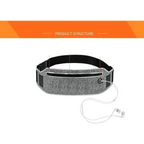 Trendy Slim Running Belt Fanny Pack Fitness Workout Exercise Waist Bag Jogging Belt Bag Gym Fitness Bag Ultra Light Runners Belt Travel Money Belt For Men Women