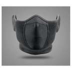 Unisex Breathable Black Half Ski Windproof Sport Mask Face Cover Ear Warmer For Winter Weather Men Running Thermal Masks Scarf Snowboard Ski Mask Neck Warmer