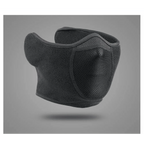 Unisex Breathable Black Half Ski Windproof Sport Mask Face Cover Ear Warmer For Winter Weather Men Running Thermal Masks Scarf Snowboard Ski Mask Neck Warmer