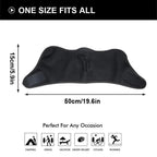 Unisex Breathable Black Half Ski Windproof Sport Mask Face Cover Ear Warmer For Winter Weather Men Running Thermal Masks Scarf Snowboard Ski Mask Neck Warmer