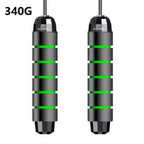 Unisex Jump Rope Tangle-Free Jumping Rope Speed With Ball Bearings Rapid Speed Jump Rope Cable And 6” Memory Foam Handles Ideal For Aerobic Exercise Like Speed Training Extreme Jumping Endurance Training And Fitness Gym 3M