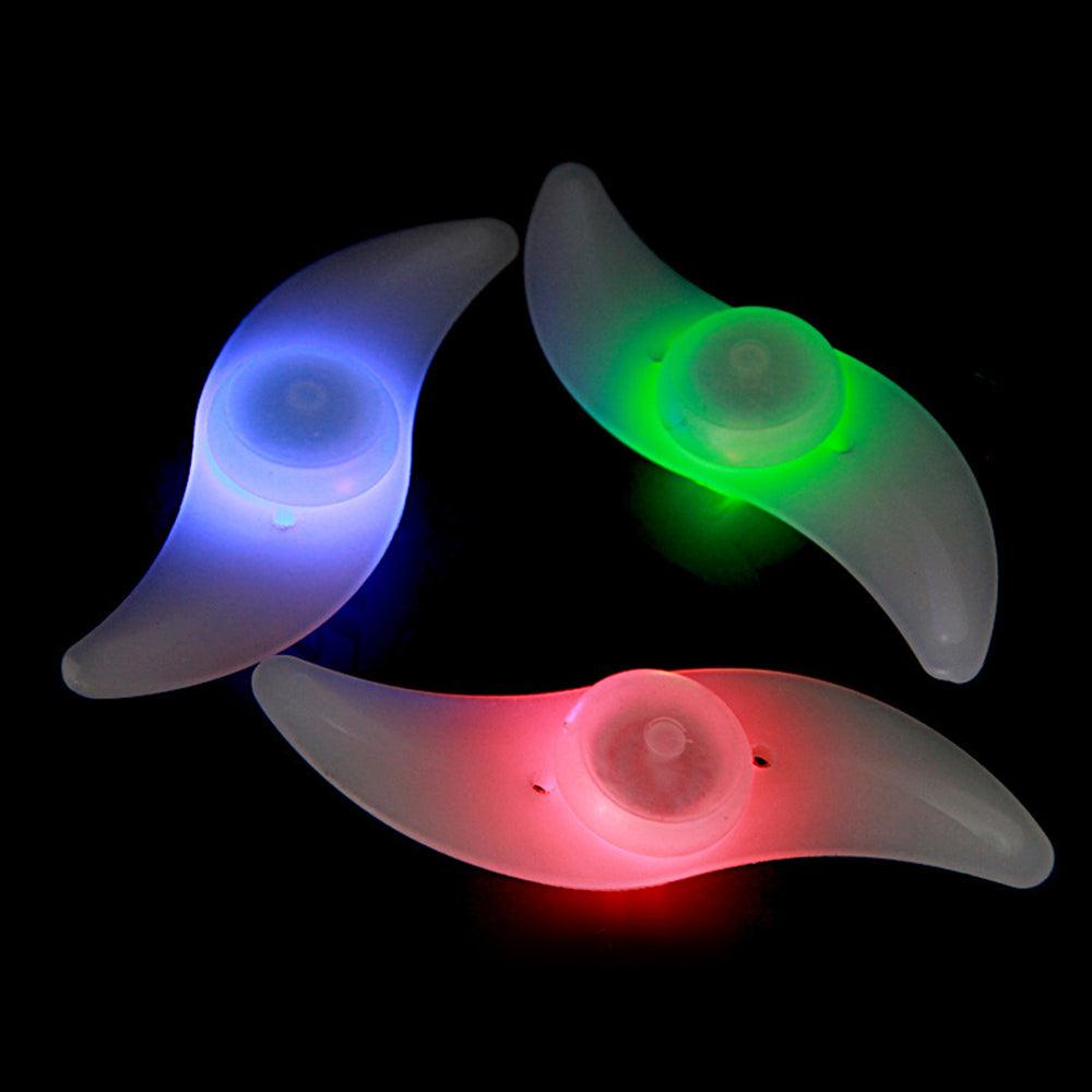 Waterproof Bicycle Spoke Light 3 Lighting Mode LED Bike Wheel Light Safety Warning Light 3 Modes LED Cycling Lights RGB Colorful Bicycle Spoke Lights For Safety Warning And Decoration