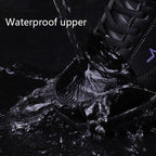 Winter Womens Mens Boots Shoes Plush Warm Sneakers Outdoor Waterproof Ankle Snow Boots Casual Leather Hiking Boots Outdoor Trekking Boot Mid Hiker Boot For Mens