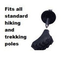 Four Pack of Nordic Style Tapered Rubber Replacement Tips for Walking and Hiking (Replacement Feet - Paws - Ferrules - Caps)   Fits All Hiking and Walking Poles