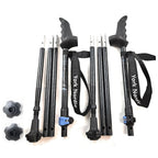 Motivator Super Duty Swift Connect Travel Poles for Big & Tall, Balance and Rehab - Heavy Duty Poles with XL Motivator Stability Grips - For Heights 4' to 7' and for Weights up to 300lbs