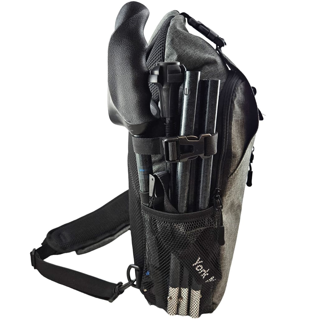 Motivator Swift Connect Travel Poles for Balance and Rehab - Patented Stability Grips - Lightweight, Adjustable and Collapsible includes Detachable Feet and Travel Bag